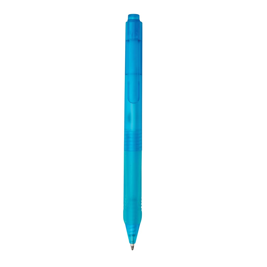 X9 frosted pen with silicone grip 2
