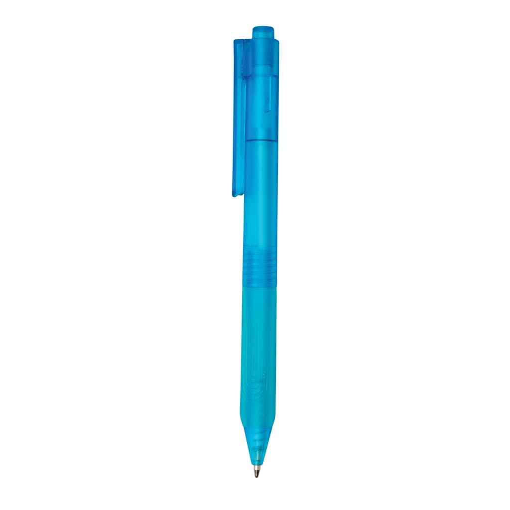 X9 frosted pen with silicone grip 3