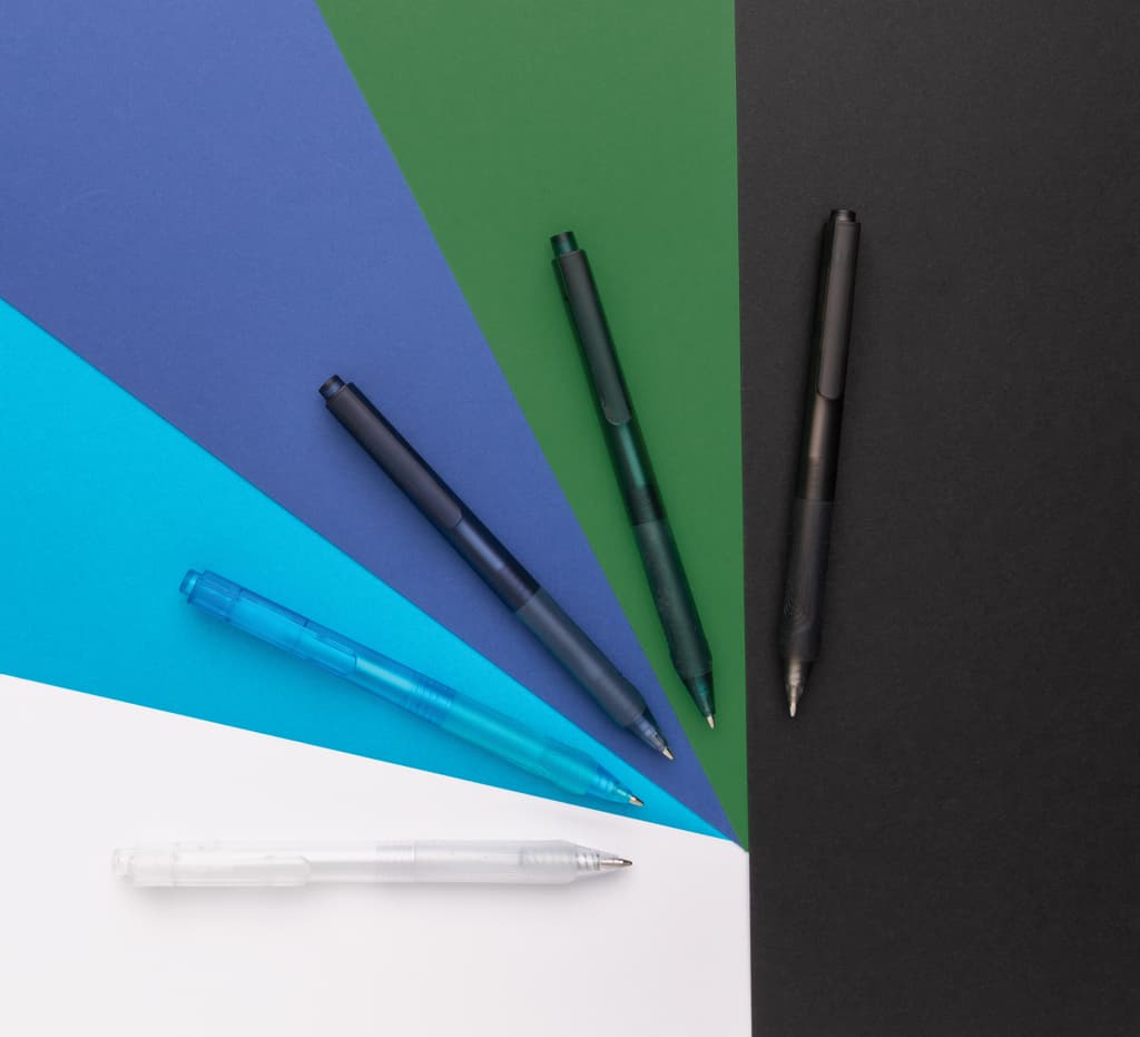 X9 frosted pen with silicone grip 6