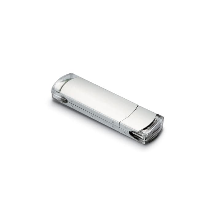 USB σε ορθογώνια μεταλλική θήκη με σατινέ φινίρισμα