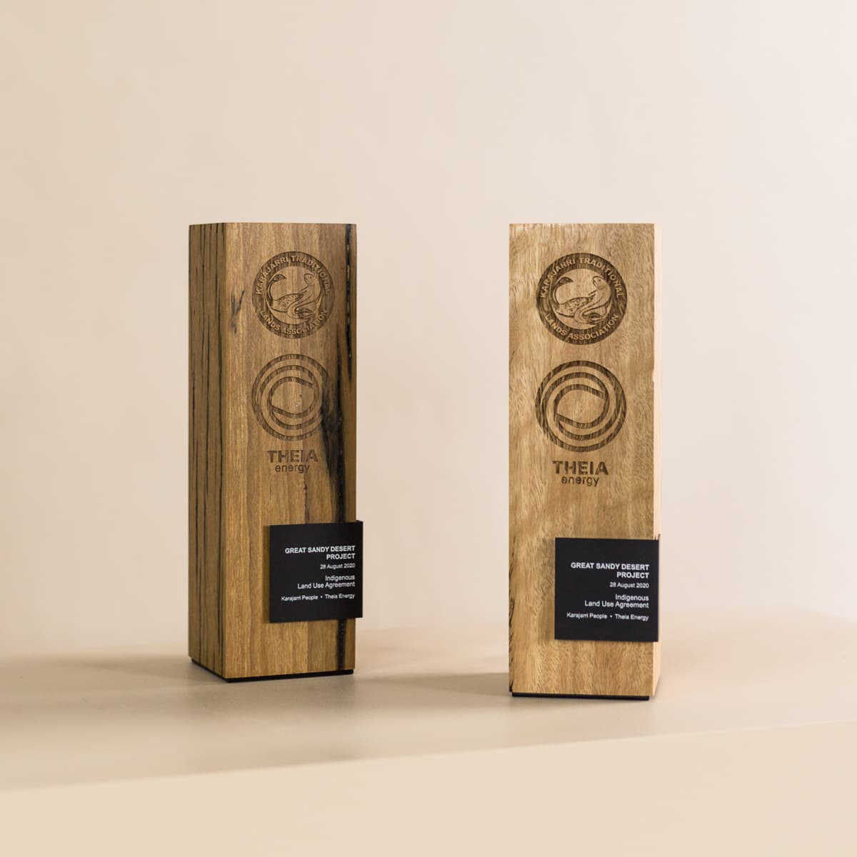 Wooden trophy 1