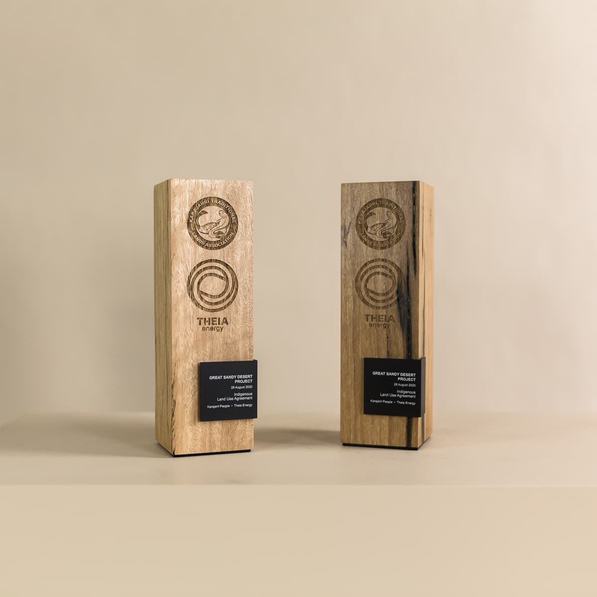 Wooden trophy 2