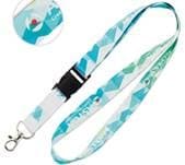 sublimation lanyard with buckle customize it 4
