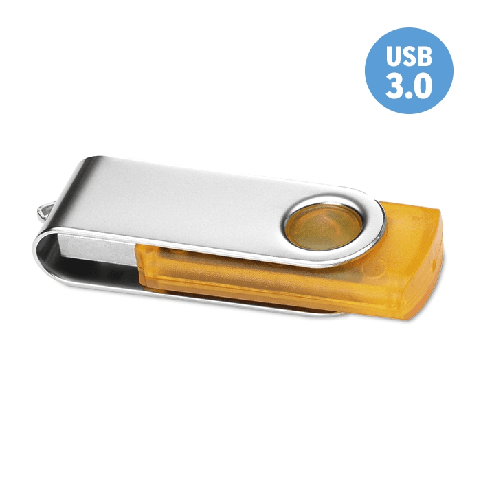 USB με διαφανή θήκη και μεταλλικό κάλυμμα 3