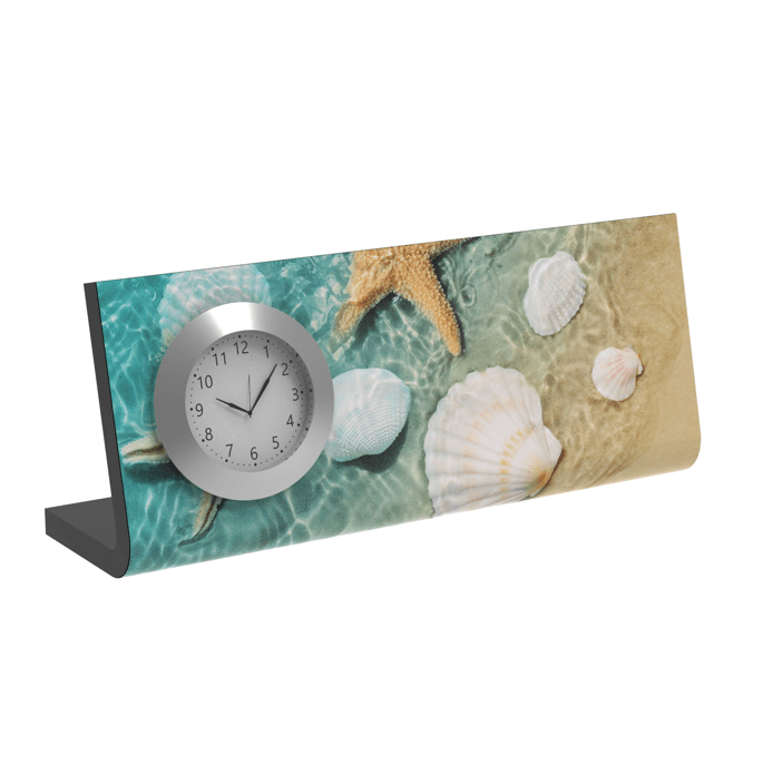 Horae Desk Clock 200 x 75 mm Black 1