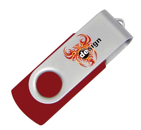 USB με περιστρεφόμενο μεταλλικό κάλυμμα 2