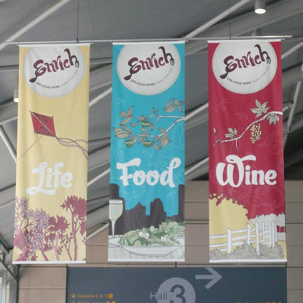 Banner L-Knitted Fabric