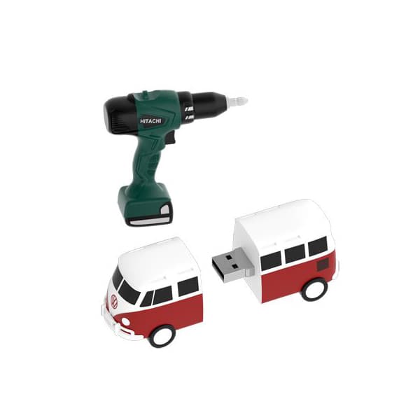 Ρεαλιστικά 3D αντικείμενα με USB flash drive 1