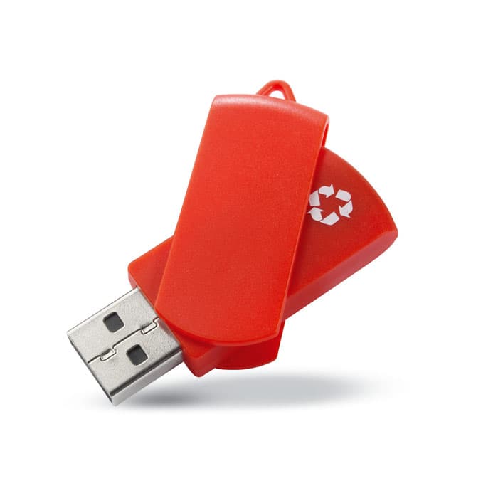 Περιστρεφόμενο usb από πλαστικό ανακύκλωσης 2