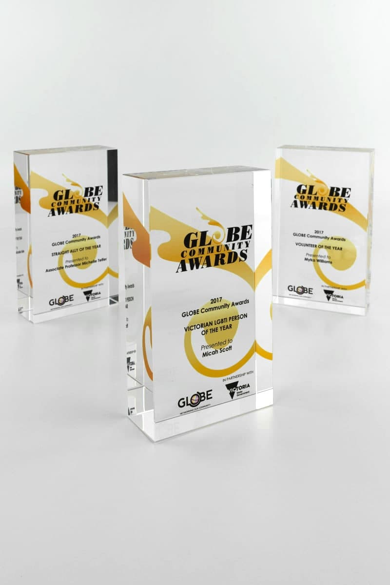Plexiglass Rectangular awards 5