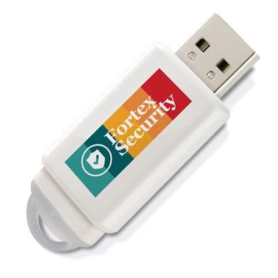 Πλαστικό USB με συρόμενο καπάκι