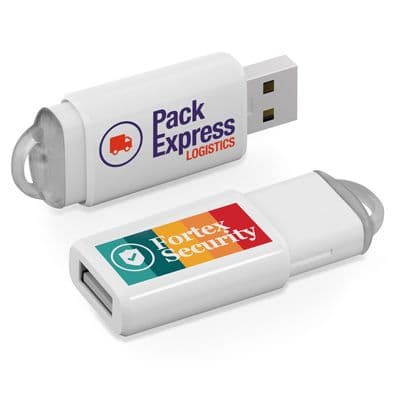 Πλαστικό USB με συρόμενο καπάκι 3