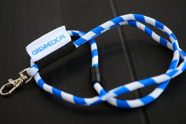 Woven Round Lanyards Customize it 3