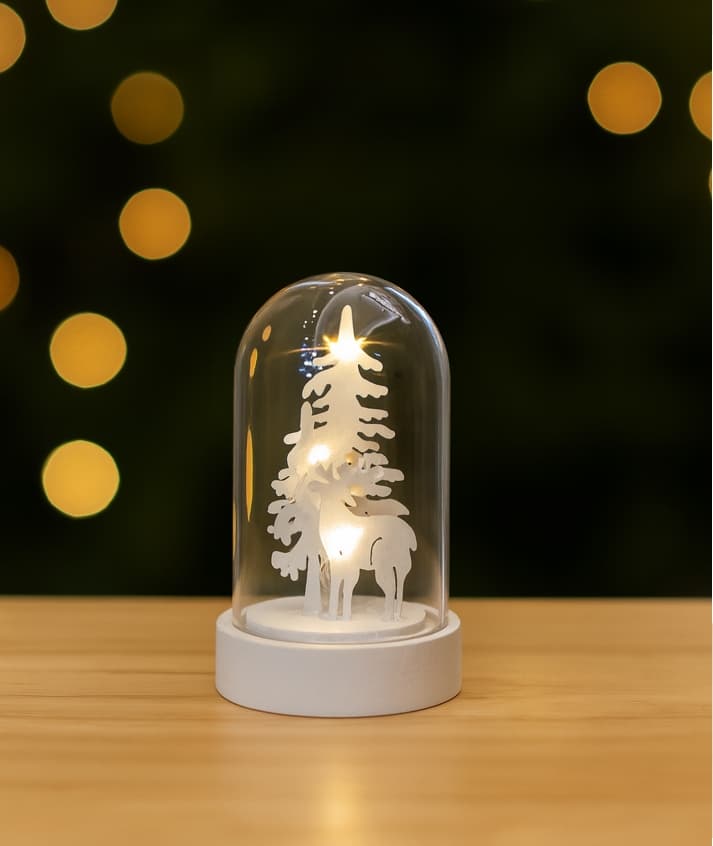 deer Xmas Lamp 1