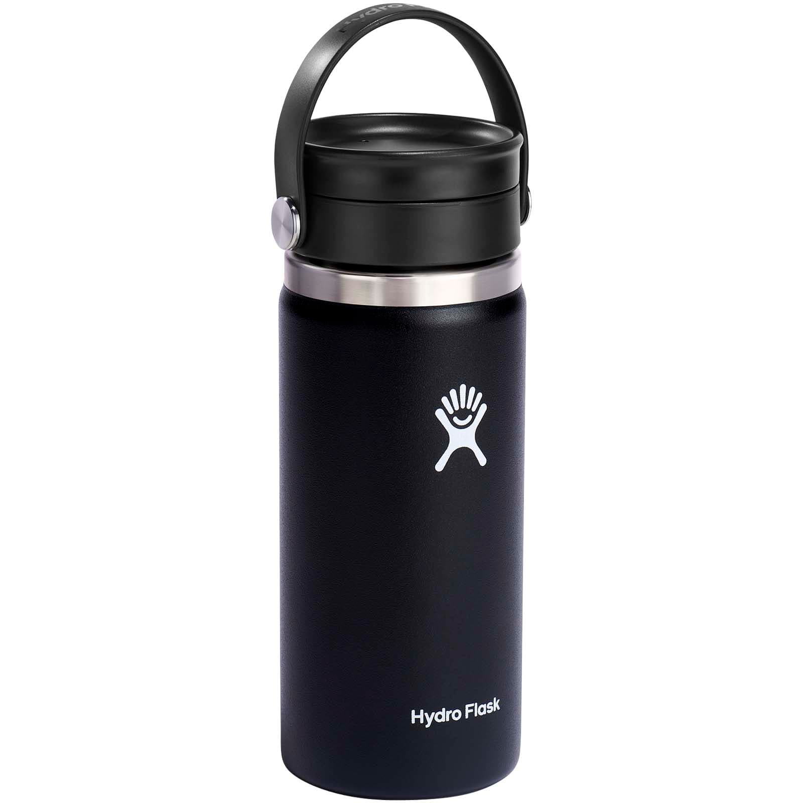 Hydro Flask Wide Mouth 473 ml insulated stainless steel tumbler with Flex Sip™ lid