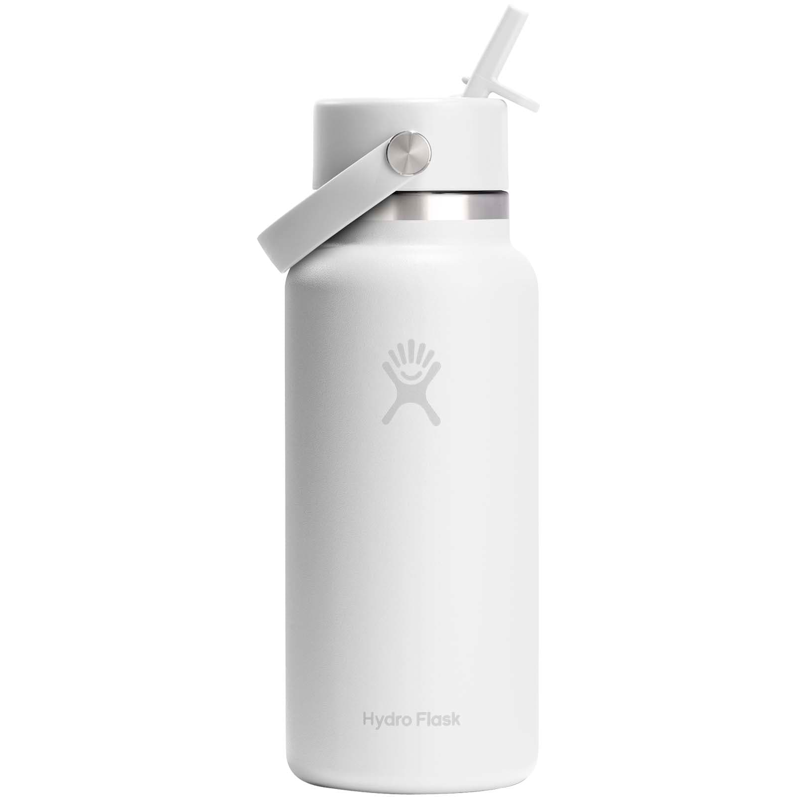Hydro Flask Wide Mouth 946 ml insulated stainless steel water bottle with straw cap 1