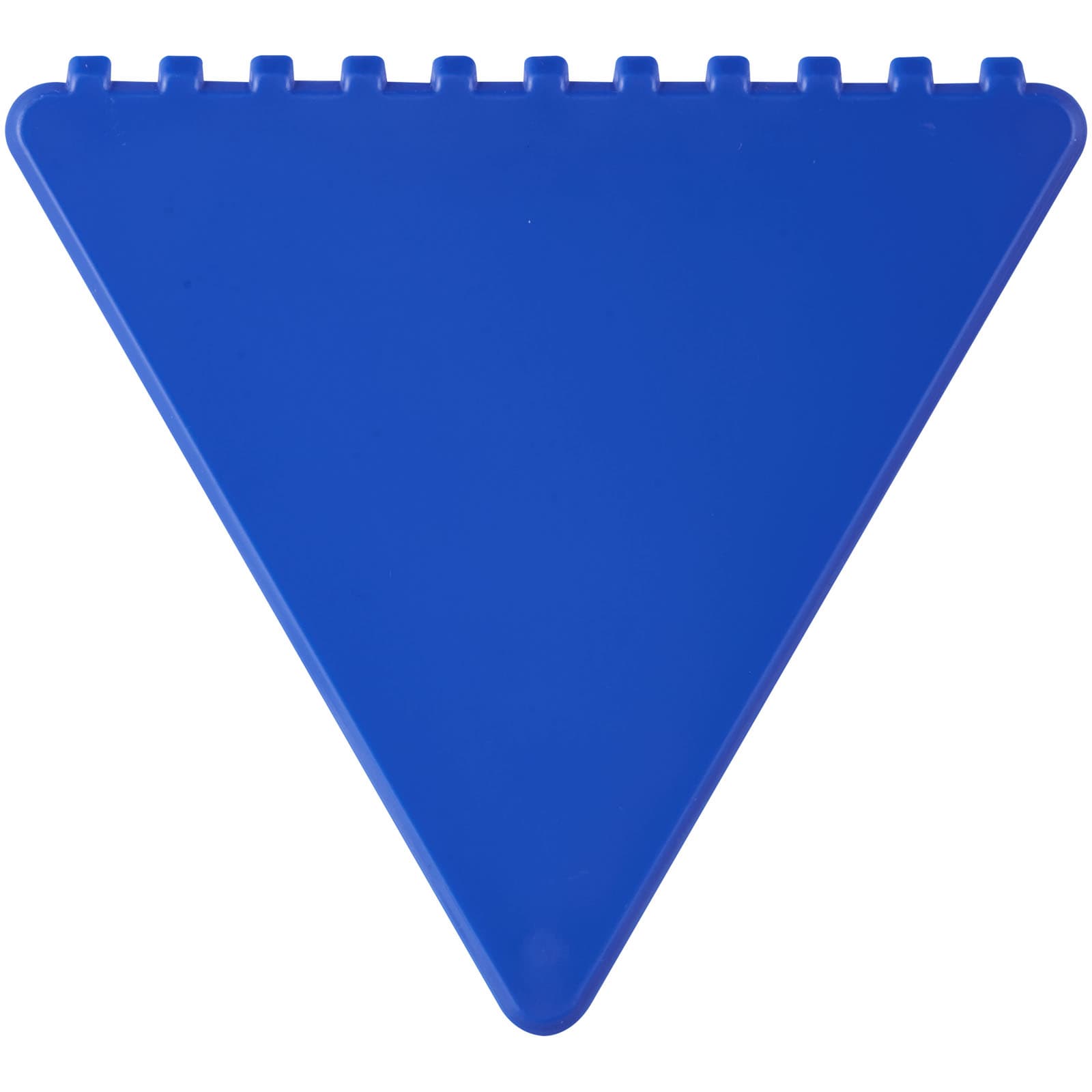 Frosty triangular recycled plastic ice scraper 1