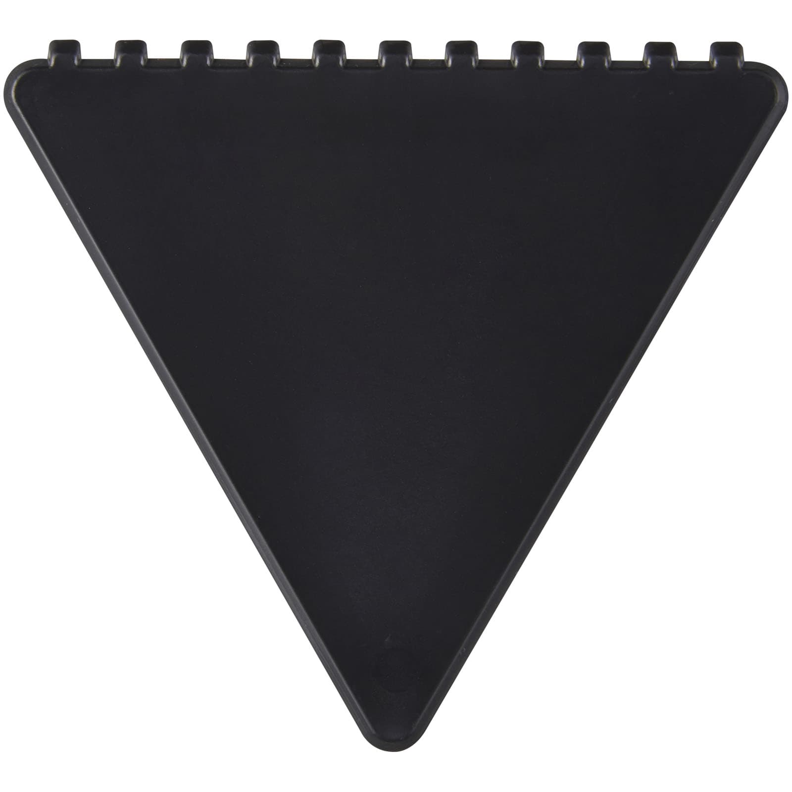 Frosty triangular recycled plastic ice scraper 1