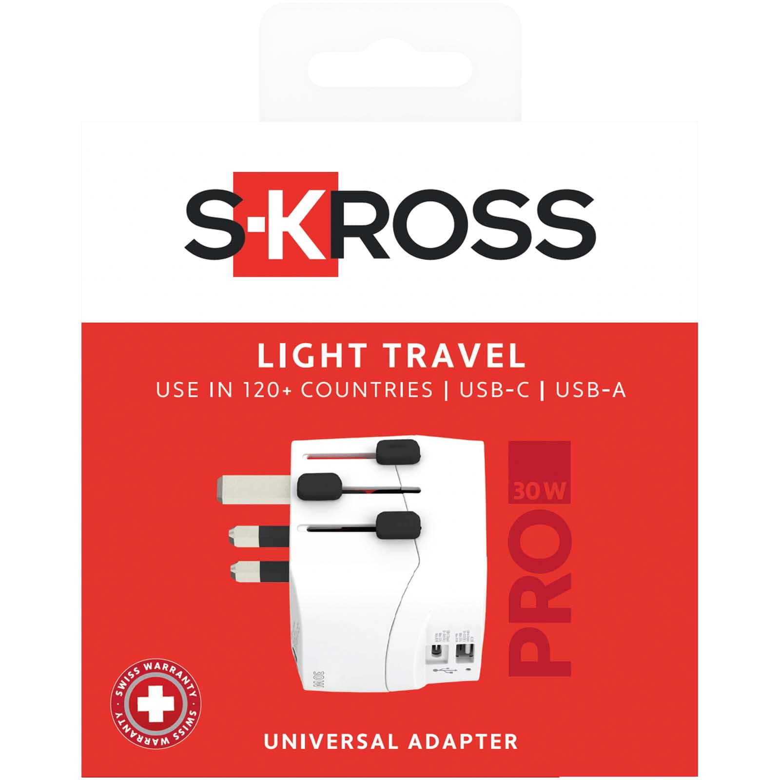 SKROSS® PRO Light USB AC30PD world adapter 3