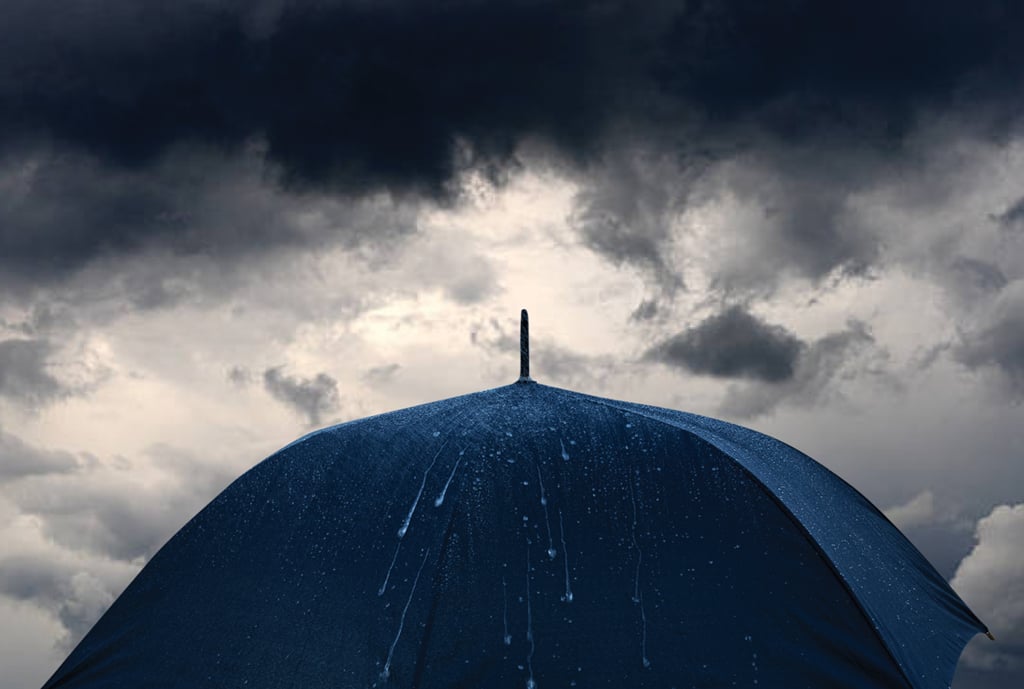 30″ Impact AWARE™ RPET 190T Storm proof umbrella