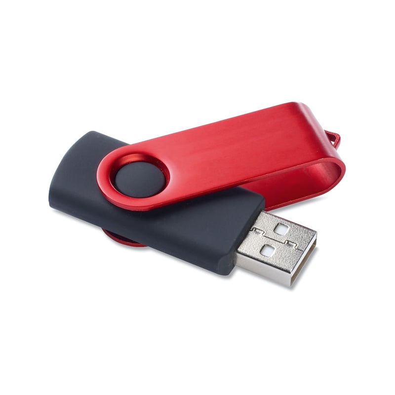  usb με περιστρεφόμενο μεταλλικό κάλυμμα