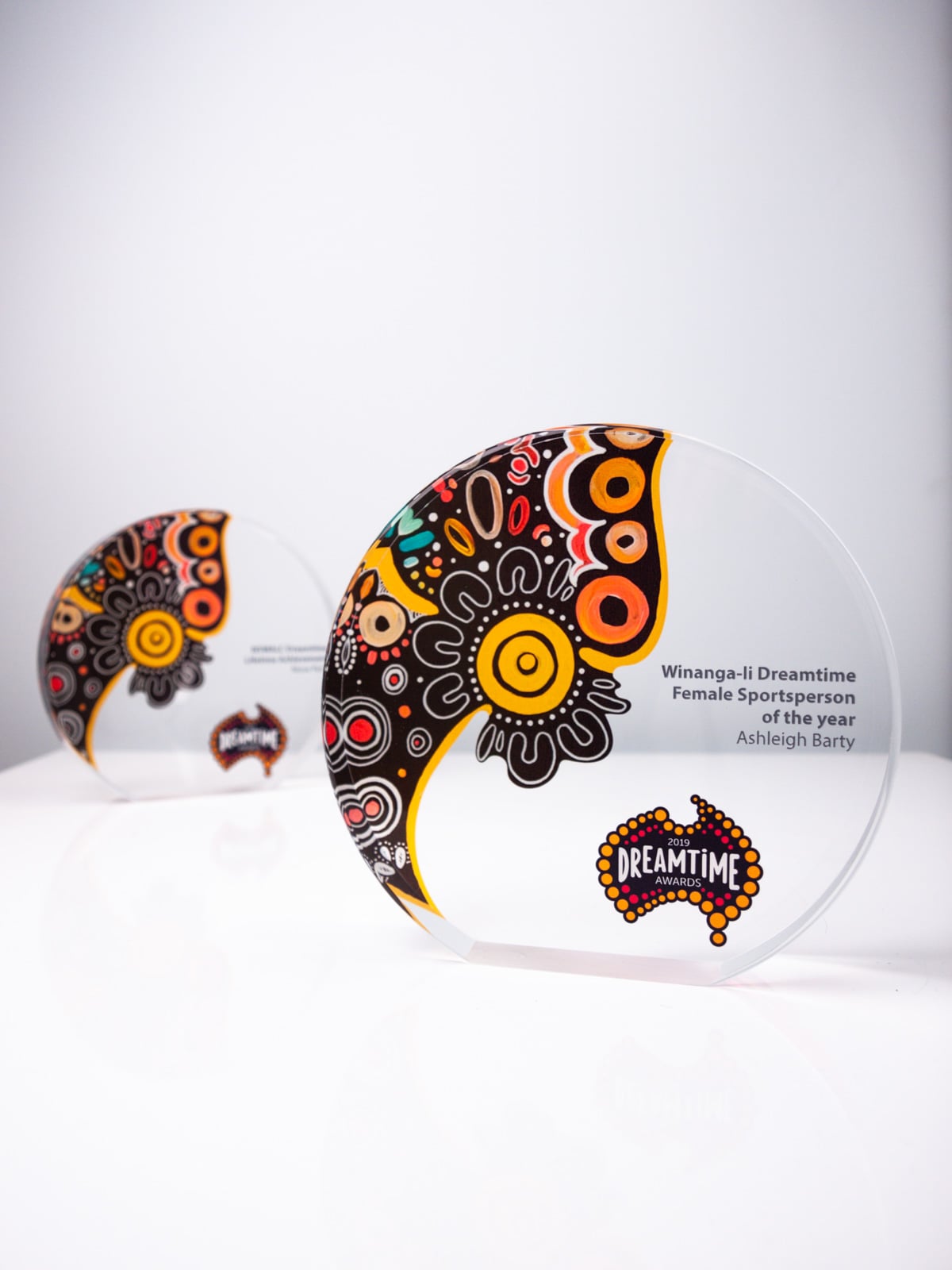 Round Plexiglass Awards
