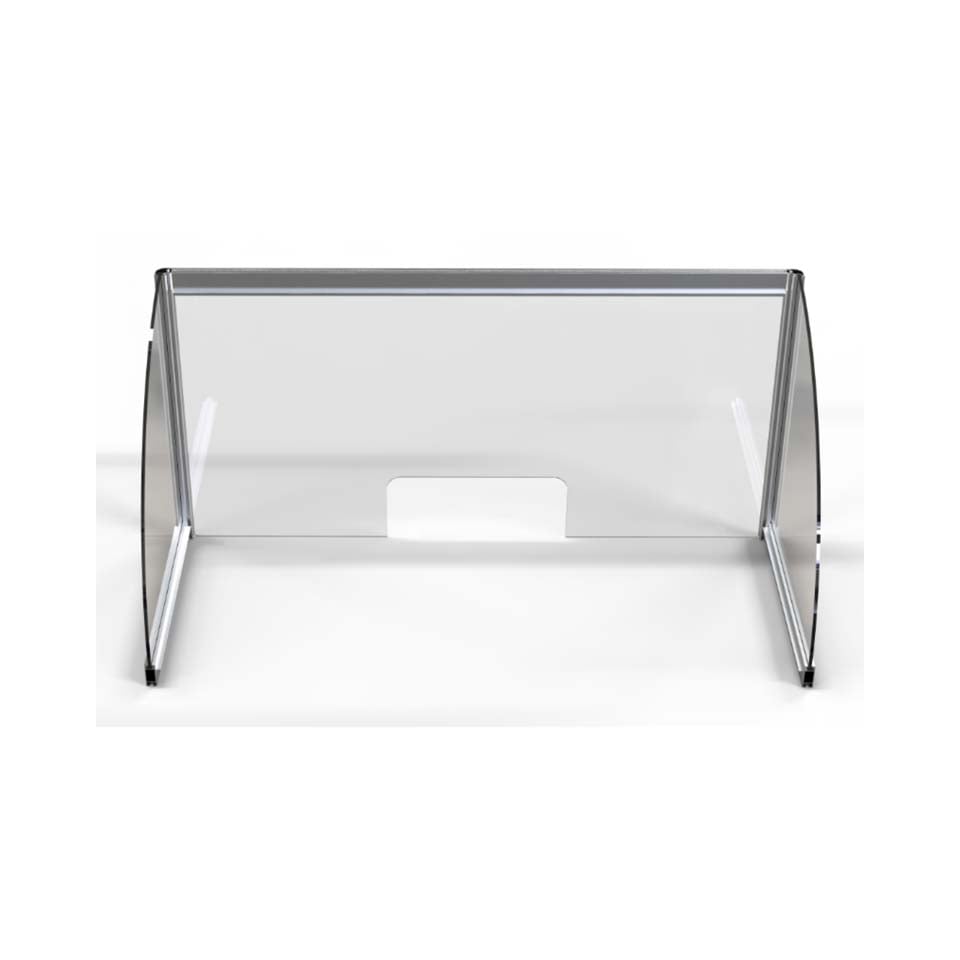 Διαχωριστικό Shield Plexiglass & Aλουμίνιο