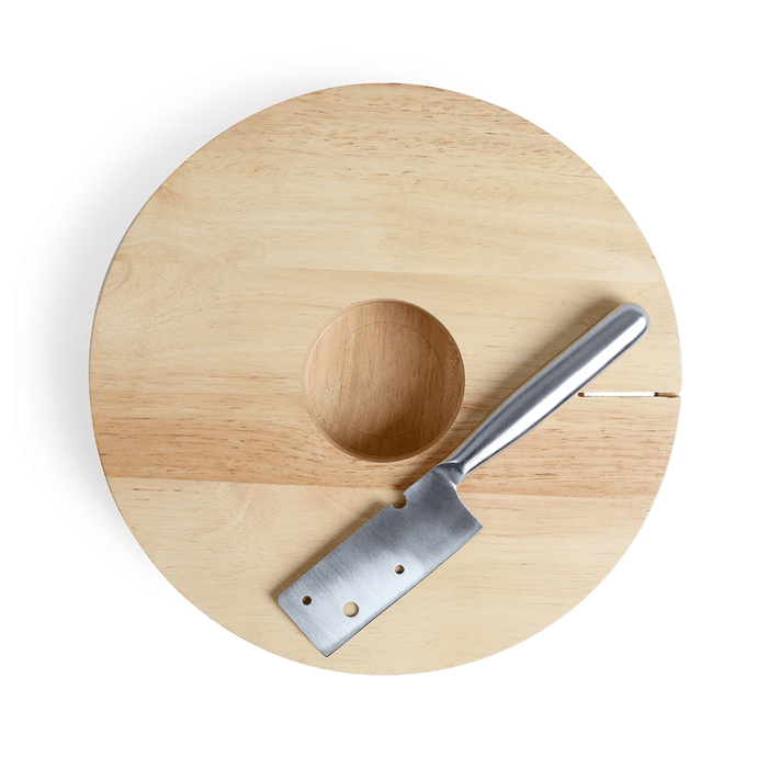 Rotating cheese tray