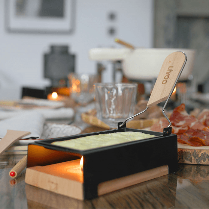 Candle raclette