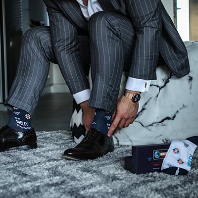 Swanky socks customize it