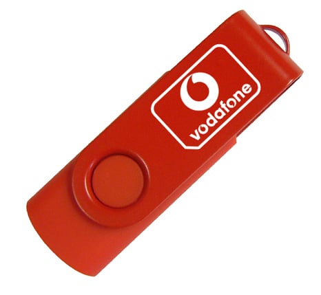 USB με περιστρεφόμενο μεταλλικό κάλυμμα