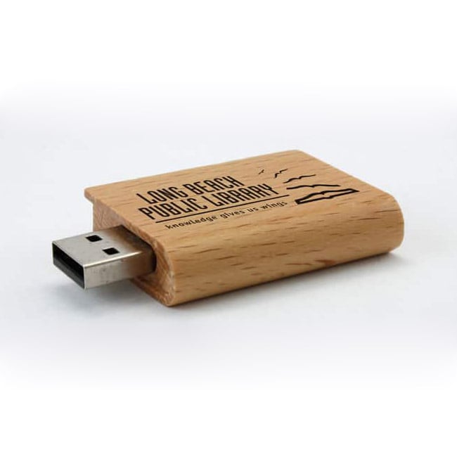 Οικολογικό USB Stick ECO με χάραξη λογοτύπου