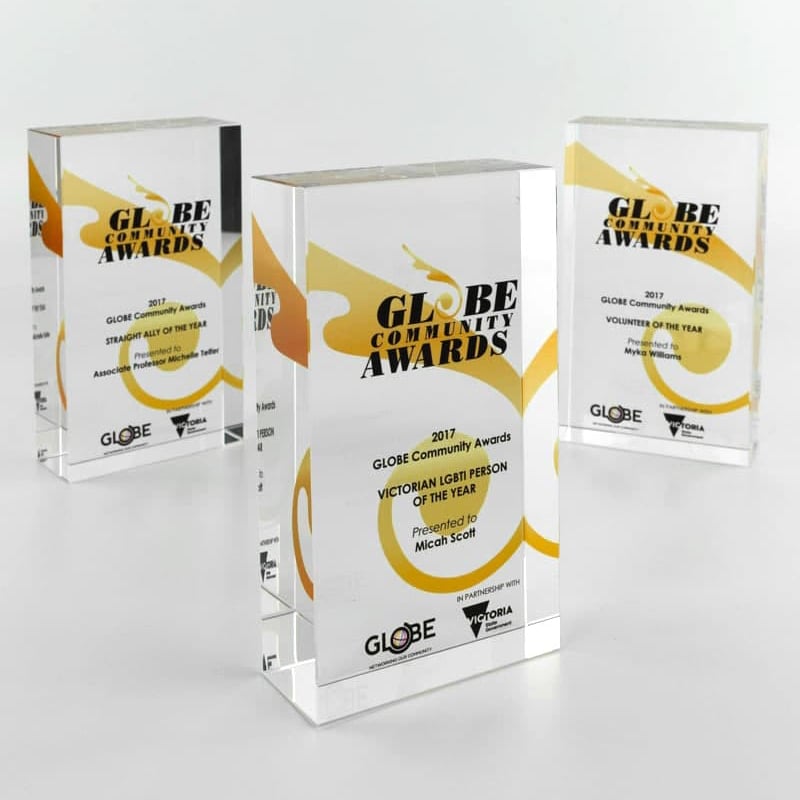 Plexiglass Rectangular awards