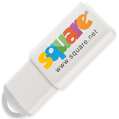 Πλαστικό USB με συρόμενο καπάκι
