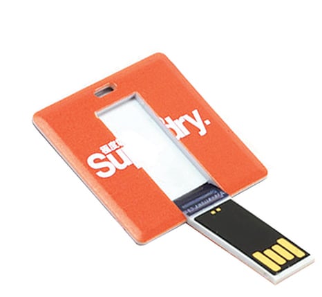 Τετράγωνο λεπτό usb πιστωτική κάρτα