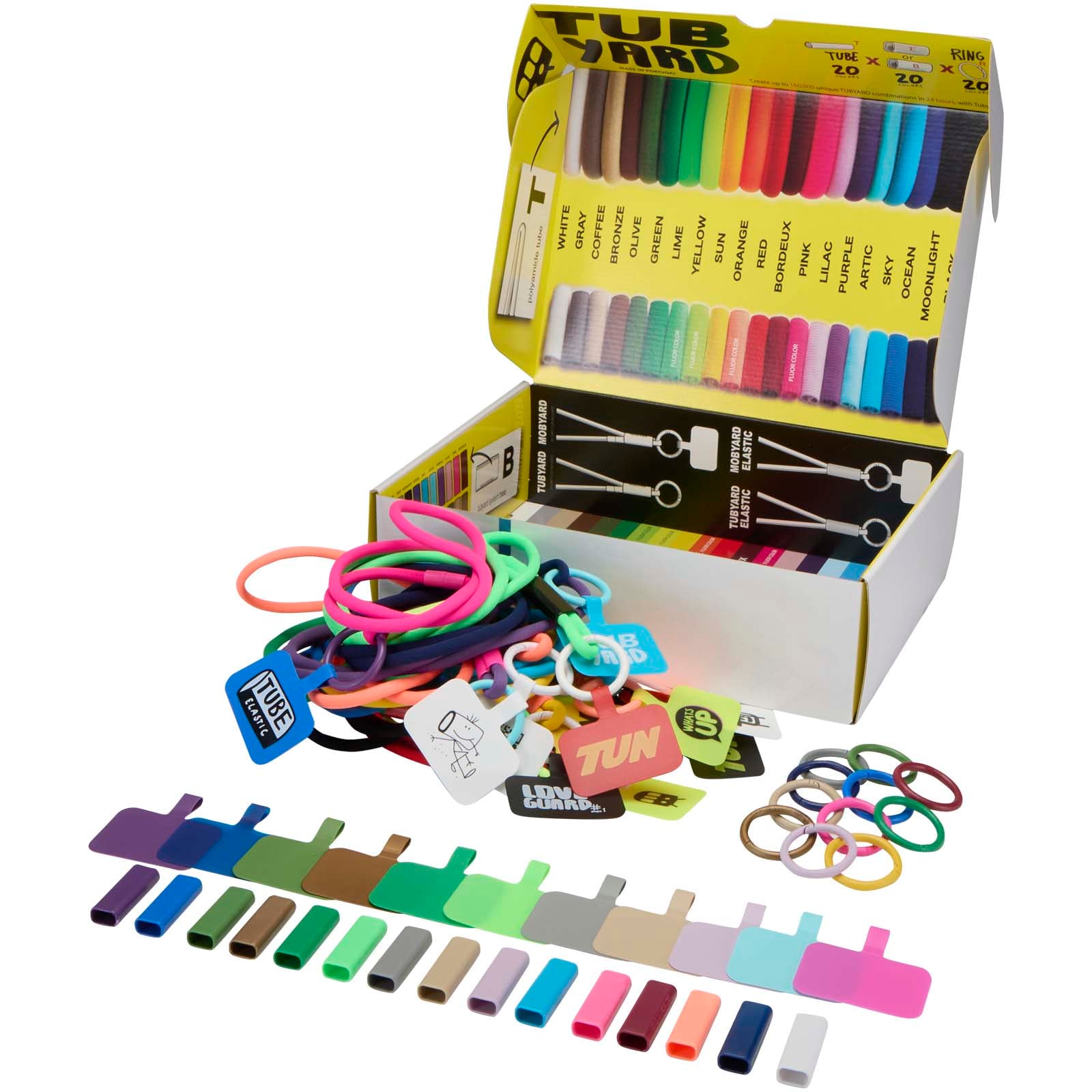 Tubyard lanyards sample box