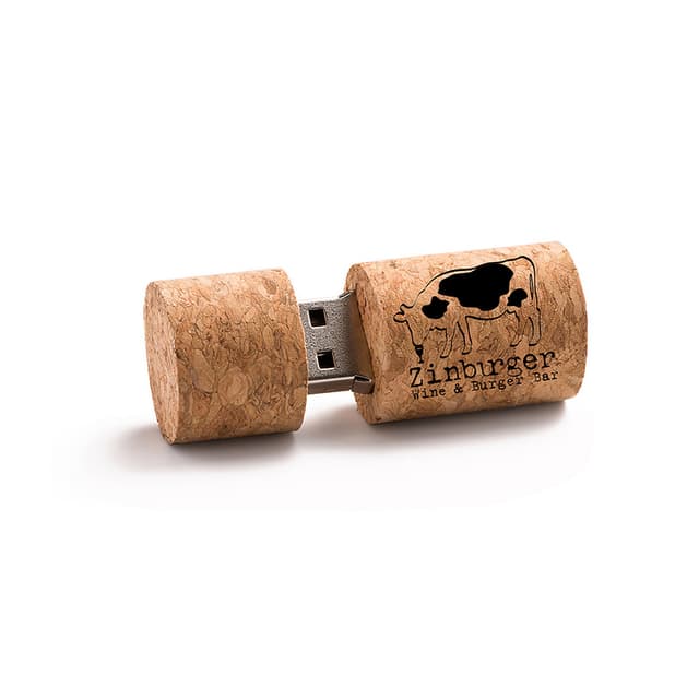 ECO Friendly USB από φελλό με χάραξη λογοτύπου