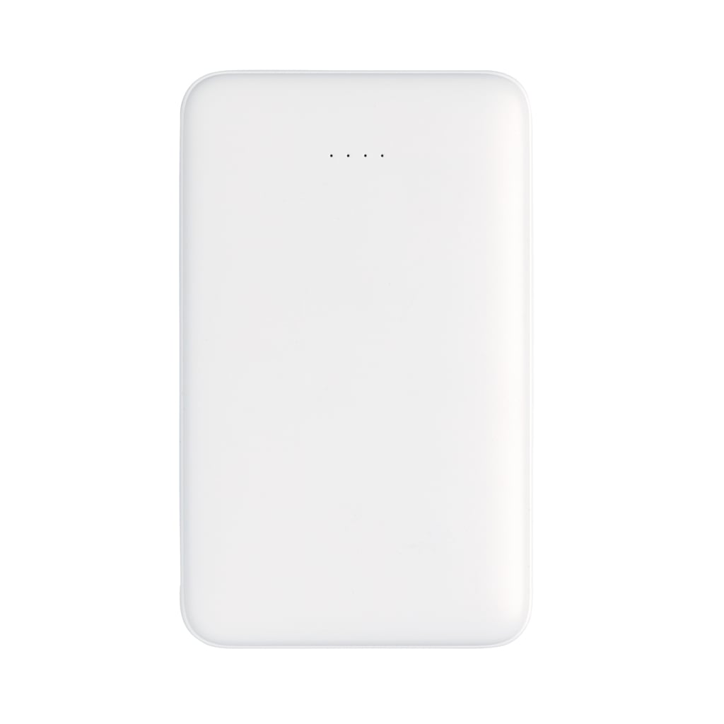 5.000 mAh Pocket Powerbank with integrated cables