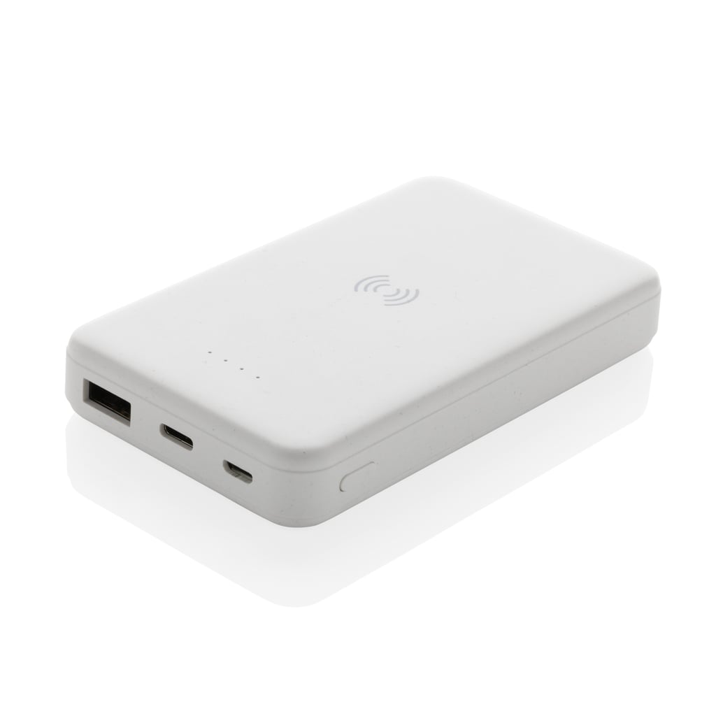 RCS recycled plastic 5.000 mAh 5W wireless powerbank