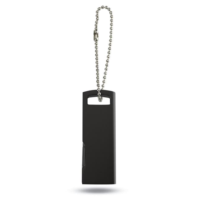Εξαιρετικά λεπτό περιστρεφόμενό USB με αλυσίδα