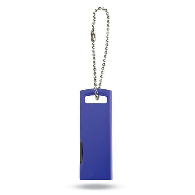 Εξαιρετικά λεπτό περιστρεφόμενό USB με αλυσίδα