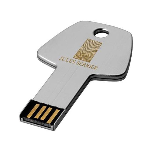 Μεταλλικό έγχρωμο USB σε σχήμα κλειδιού