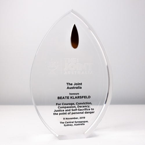 Plexiglass awards in different shapes