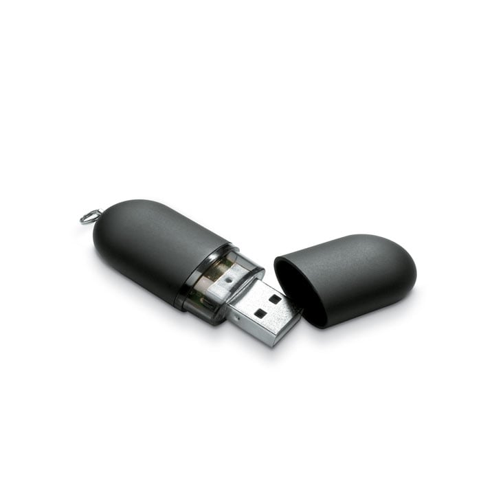 USB σε σχήμα κάψουλας με σατινέ φινίρισμα