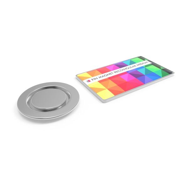 Pin Metal with magnet Rectangular