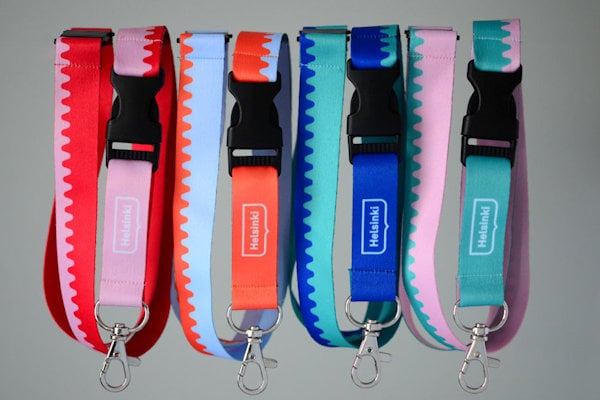 sublimation lanyard with buckle customize it