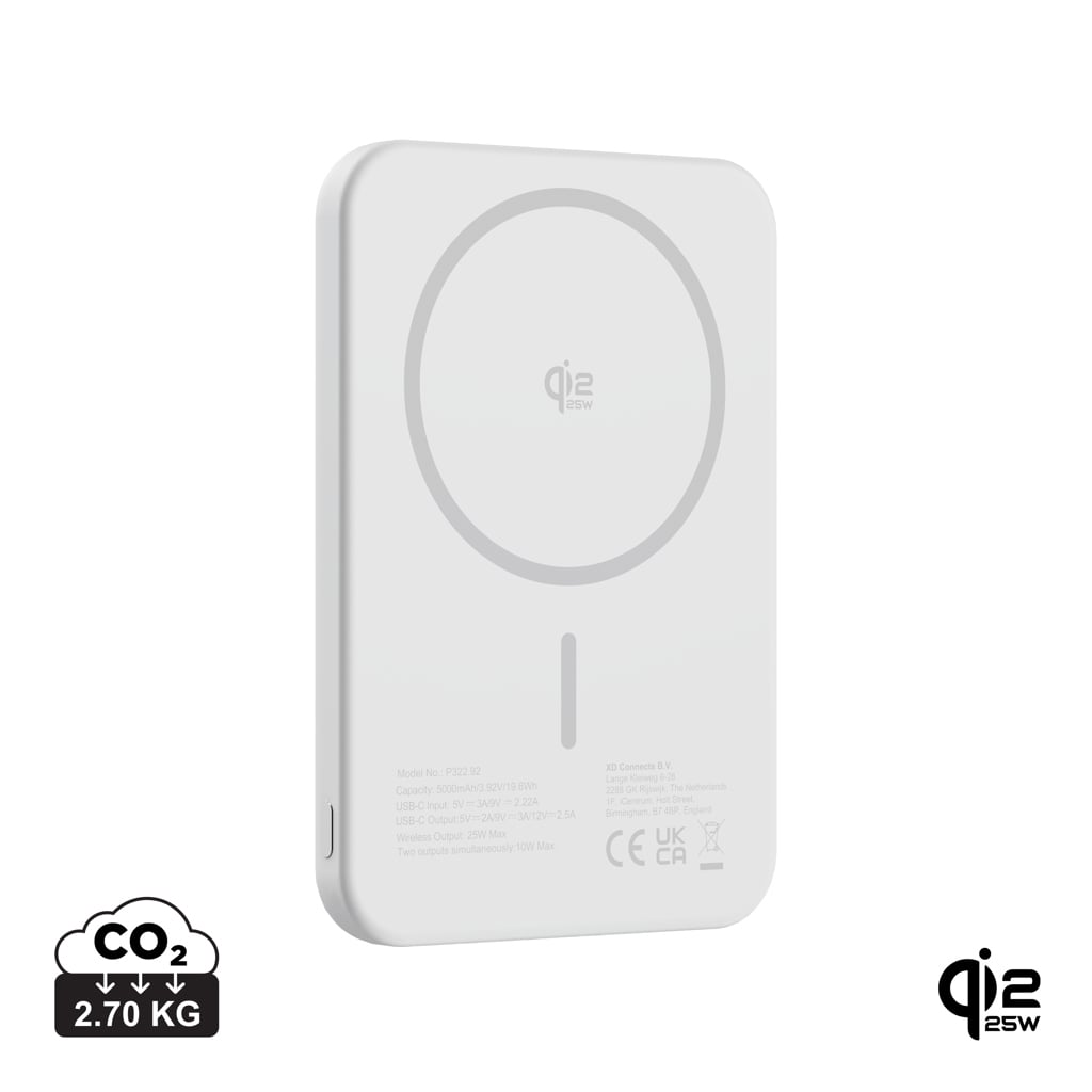 Urban Vitamin Pomona 5000mAh Qi2.2 25W magnetic powerbank