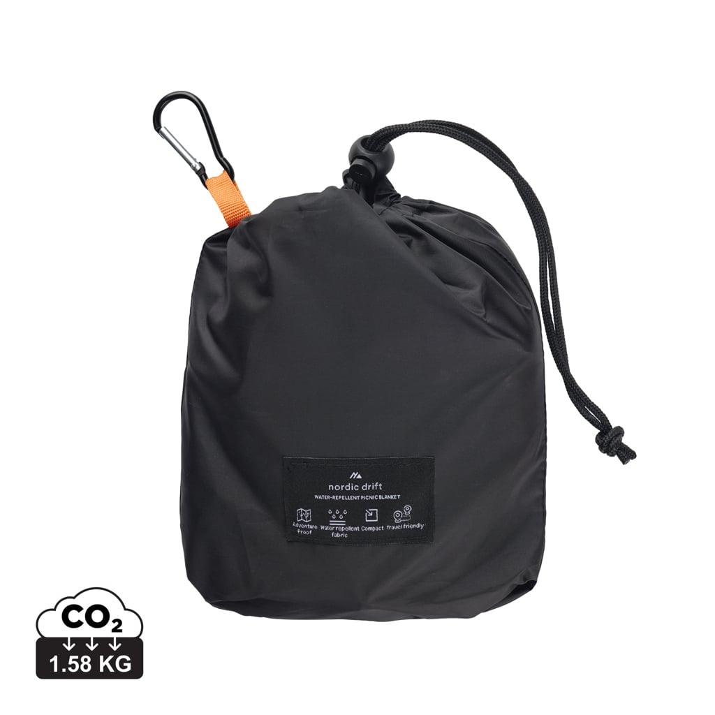 Nordic Drift GRS water-repellent picnic blanket