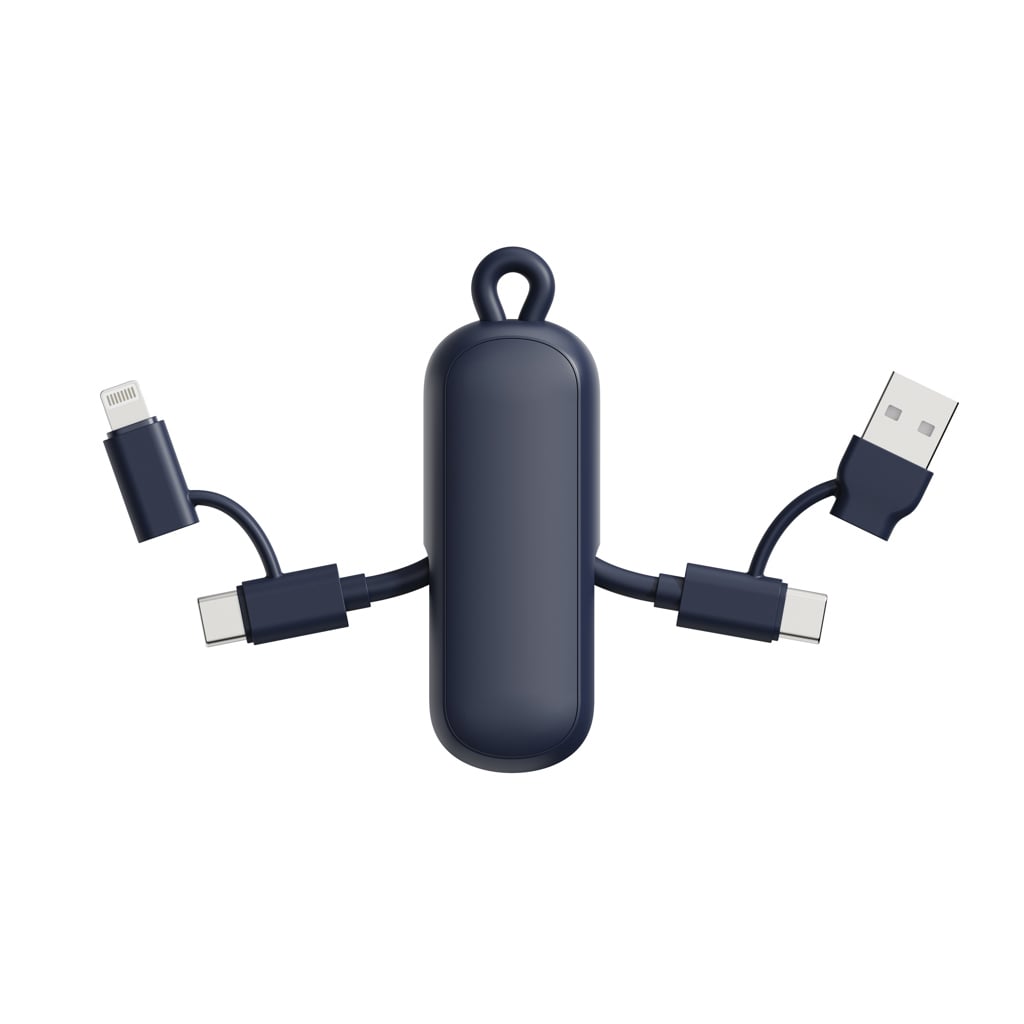 Urban Vitamin Dublin 100W 4 -in-1 keychain cable