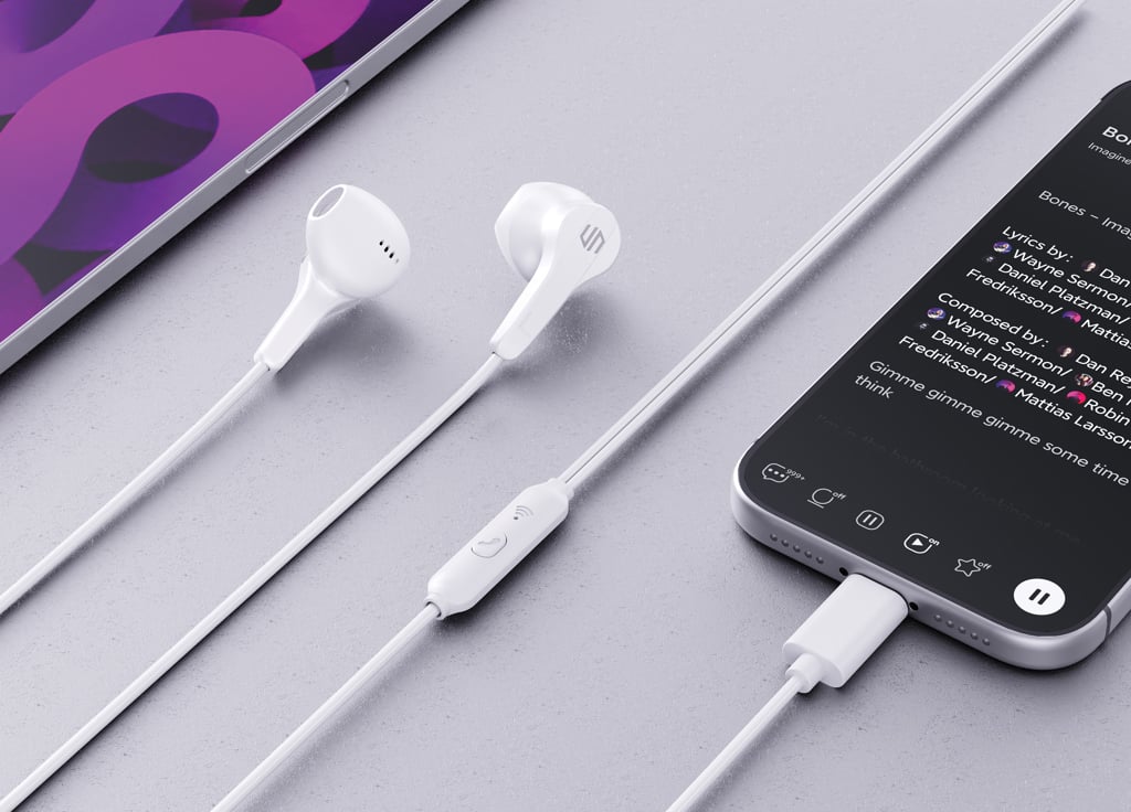 Urban Vitamin Hartford RCS wired earbuds